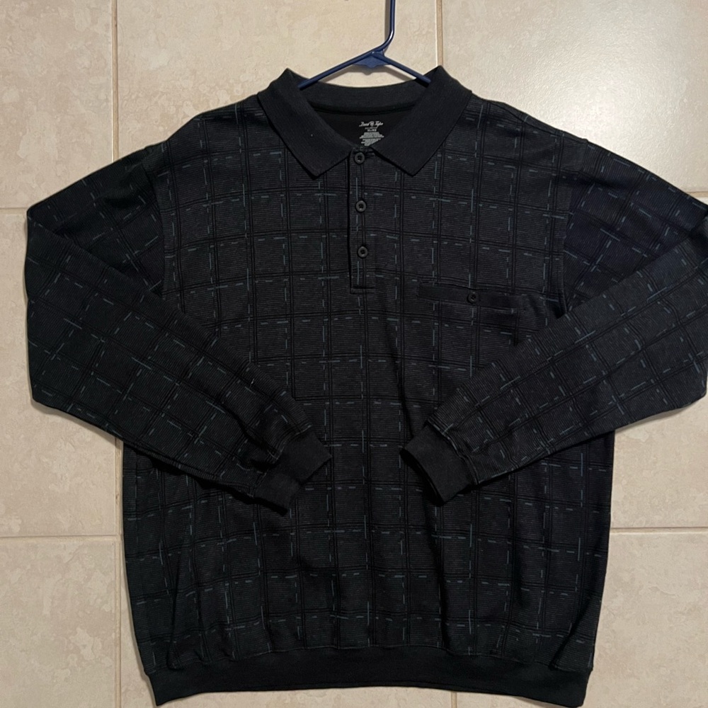 Men’s Long Sleeve Polo Shirt